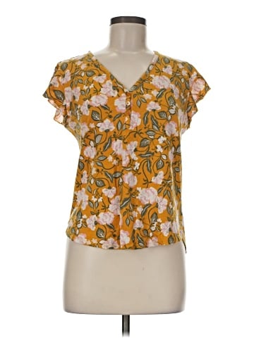 Ann Taylor LOFT Short Sleeve Blouse (view 1)