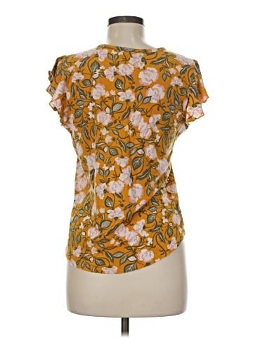 Ann Taylor LOFT Short Sleeve Blouse (view 2)