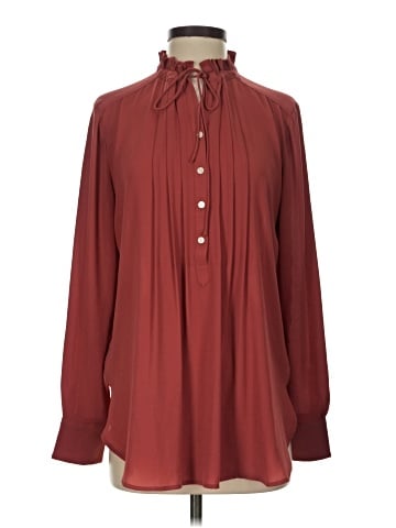 Ann Taylor LOFT Long Sleeve Blouse (view 1)