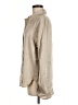 Massimo Dutti Solid Tan Long Sleeve Button-Down Shirt Size 6 - photo 5