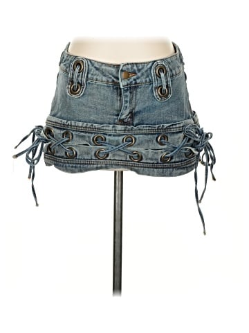 Fashion Nova Denim Skirt (view 1)