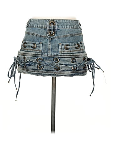 Fashion Nova Denim Skirt (view 2)