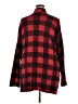 Bass Plaid Red Cardigan Size XXL - photo 2