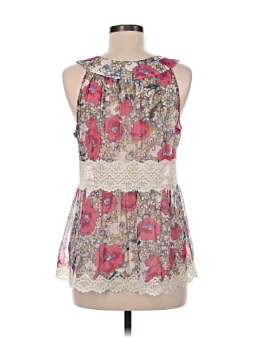 Anna Sui for Anthropologie Sleeveless Silk Top (view 2)