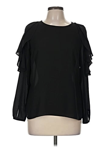 Banana Republic Factory Store Long Sleeve Blouse (view 1)