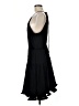 Milly Solid Black Casual Dress Size 8 - photo 5