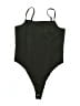 Forever 21 Solid Black One Piece Swimsuit Size L - photo 1