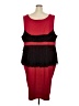 Kiyonna Red Cocktail Dress Size 30 - 32 Plus - photo 2