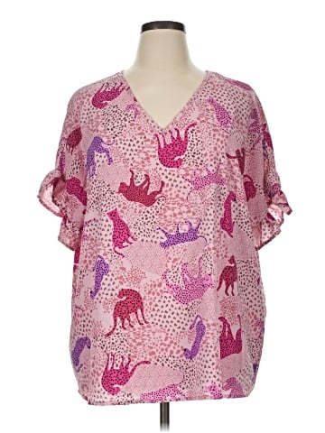 Entro Short Sleeve Blouse (view 1)