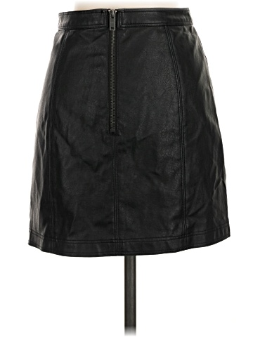 Abercrombie & Fitch Faux Leather Skirt (view 2)