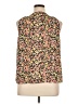 Nine West 100% Polyester Yellow Sleeveless Blouse Size XL - photo 2