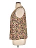Nine West 100% Polyester Yellow Sleeveless Blouse Size XL - photo 5