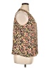 Nine West 100% Polyester Yellow Sleeveless Blouse Size XL - photo 4