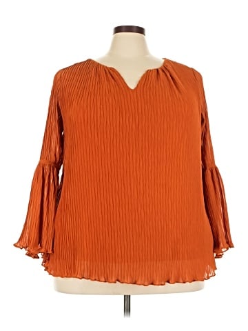 Jessica London 3/4 Sleeve Blouse (view 1)
