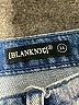 Blank NYC Stripes Blue Jeans Size 24 waist - photo 7
