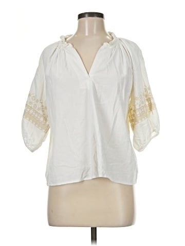 Xirena 3/4 Sleeve Blouse (view 1)