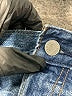 Levi's 100% Cotton Blue Denim Shorts Size 25 waist - photo 3