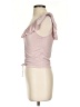 Express 100% Polyester Pink Short Sleeve Top Size XS - photo 5