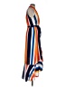 DR Collection Color Block Orange Casual Dress Size 4 - photo 4