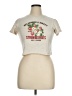 Hot Topic Ivory Short Sleeve Turtleneck Size XL - photo 1