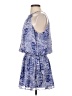 Ramy Brook 100% Polyester Animal Print Blue Cocktail Dress Size S - photo 5