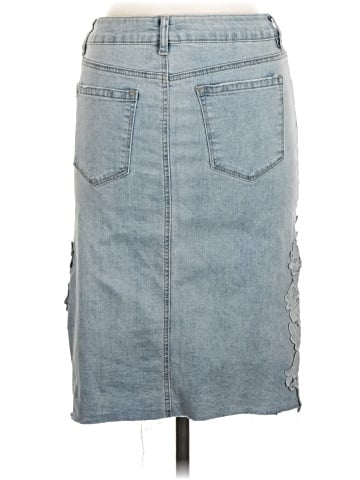 One 5 One Denim Skirt (view 2)