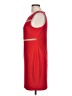 Aqua Color Block Red Cocktail Dress Size 12 - photo 5