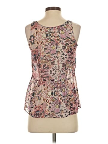 Eliot Sleeveless Silk Top (view 2)