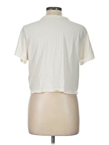 Madewell Softfade Cotton Boxy-Crop Tee (view 2)