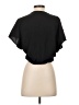 Zara Black Short Sleeve Top Size S - photo 2