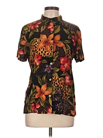 Coldwater Creek Short Sleeve Blouse (view 1)