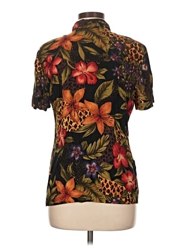 Coldwater Creek Short Sleeve Blouse (view 2)