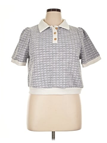 DAZY Short Sleeve Blouse (view 1)