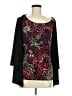 Susan Lawrence Black 3/4 Sleeve Top Size M - photo 1