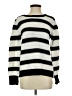 EMALINE Stripes Black Pullover Sweater Size S - photo 1