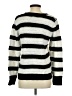 EMALINE Stripes Black Pullover Sweater Size S - photo 2