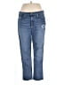 Madewell Hearts Blue Jeans Size 33 waist - photo 1