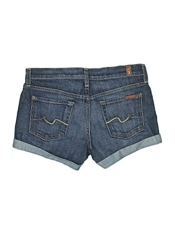 7 For All Mankind Denim Shorts (view 2)