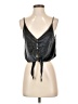 Intimately by Free People 100% Polyester Black Sleeveless Blouse Size XS - photo 1