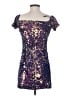 Forever 21 100% Polyester Stars Purple Cocktail Dress Size S - photo 2