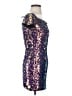 Forever 21 100% Polyester Stars Purple Cocktail Dress Size S - photo 4