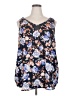 Maurices 100% Polyester Blue Sleeveless Blouse Size 2X - photo 1