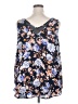 Maurices 100% Polyester Blue Sleeveless Blouse Size 2X - photo 2
