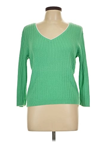 Lauren by Ralph Lauren 3/4 Sleeve Top (view 1)