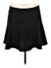 Bisou Bisou Solid Black Casual Skirt Size 14 - photo 1