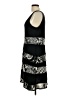 MSK Graphic Black Casual Dress Size 10 - photo 5