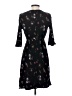 Old Navy 100% Rayon Floral Black Cocktail Dress Size XS - photo 2