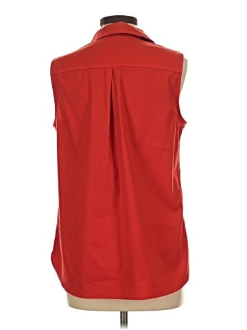 Foxcroft Sleeveless Button-Down Shirt (view 2)