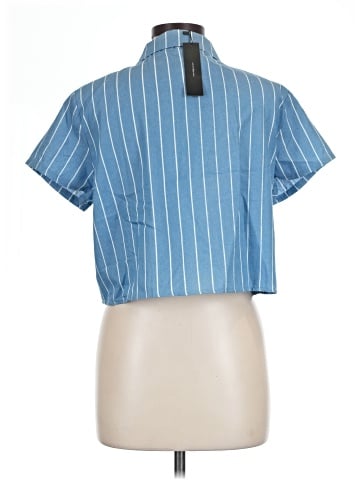 Allegra K Short Sleeve Blouse (view 2)