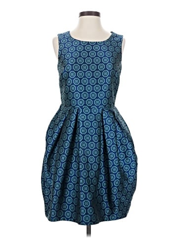 Pink Tartan Cocktail Dress (view 1)